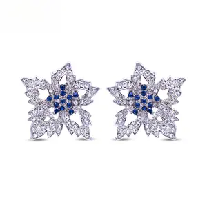 Inlaid Fashionable Atmospheric and Exquisite  Earring Sets  Jewelry Sets Qingshe High-end Style for Women