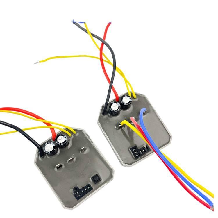 Brushless Circular Saw Switch Controller Mainboard with Protection Drive Board and Capacitor Accessories Compatible with Multiple Power Tool Models