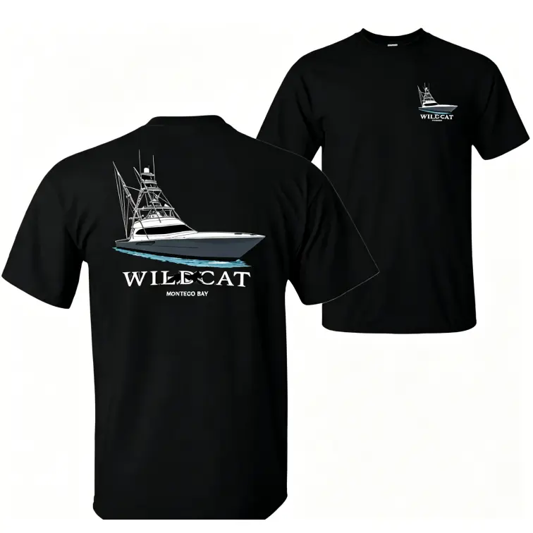 Wildcat Yacht T-Shirt, Luxury Offshore Boat Graphic Tee, Soft Blend Marine Apparel, Ocean Boating Shirt for Men & Women, Yacht Lover Gift #   ComfyWear #   OOTDInspo