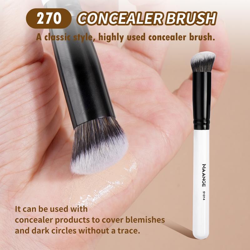 Makeup Brush Set, Foundation Brush & Concealer Brush, Professional Cosmetic Tools, Cosmetic Brushes, Makeup Accessories Gifts for Friends