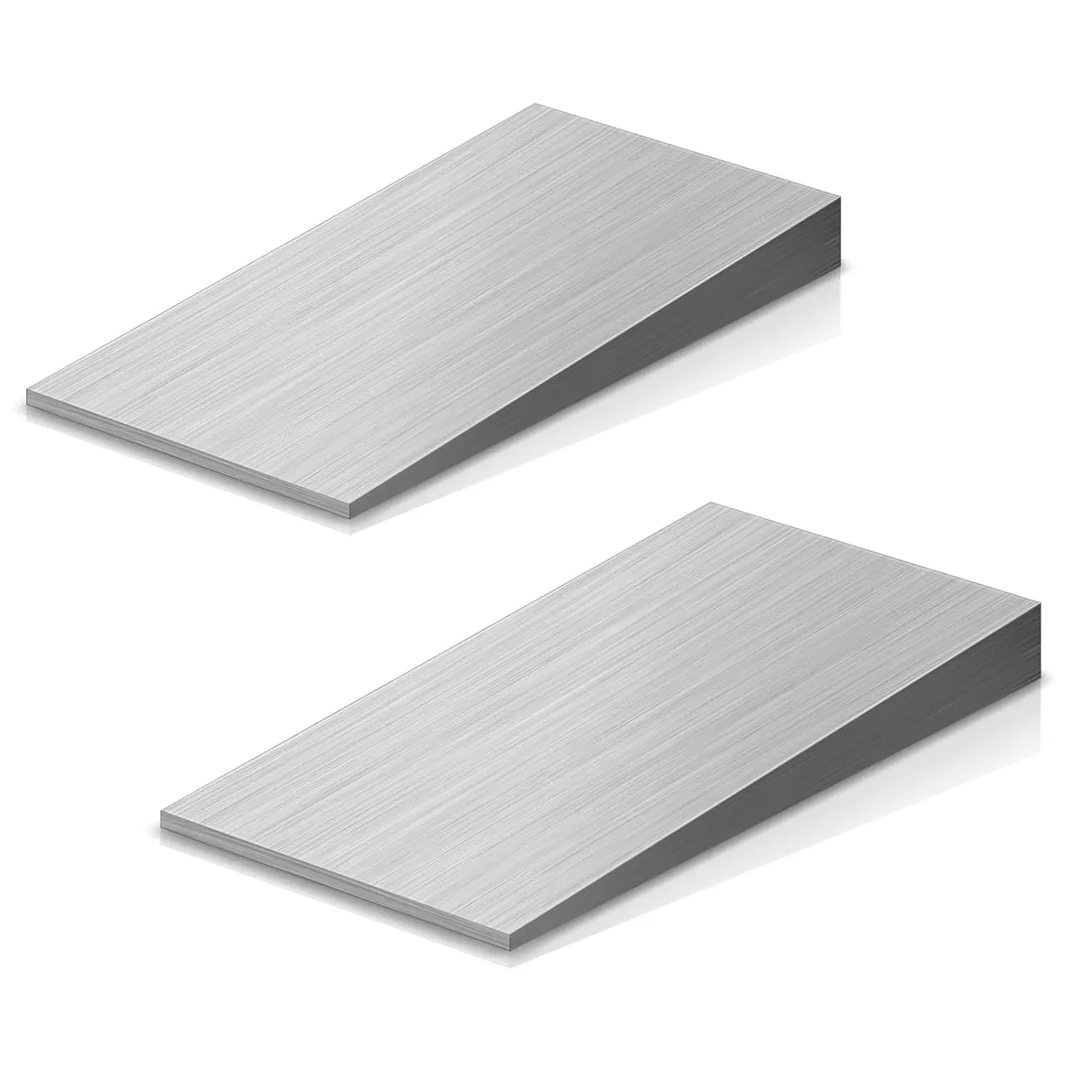 2 PCS Flange Wedge 4 x 2 Inch Beveled Washers Angle Wedges Spreading Wedges Shims Tool Sets Underpinning Wedges Tapered Wedges for Lathe Machine Equipment