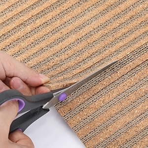 Natural Cork-Cat Scratch mat-Cat Scratch Pad Rug-cat Couch Protector-Scratch Furniture Protector for Post/Sofa/Floor-Wall Scratchers for Indoor-Carpets Scratching-Stretching- Kitty Gifts-Brown