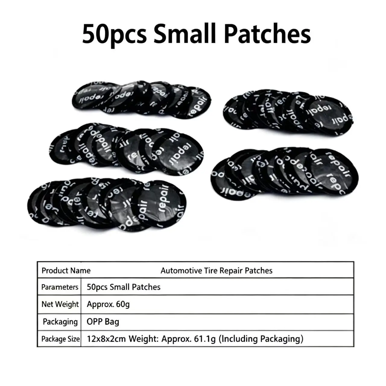 Tire Repair Film, Vacuum Tire Patch Film, Small Car Tire Film, Compact Size, Durable & Reliable, Ideal for Quick Repairs