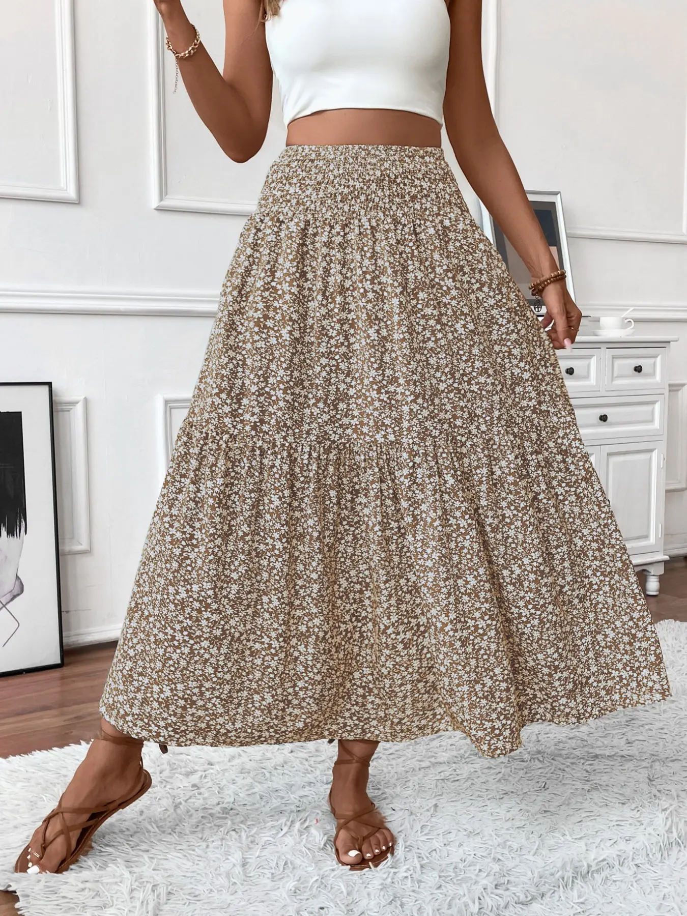 Trendy Long Dress, Lightweight Fabric & Flattering Fit, Perfect for Work & Weekend Wear, Versatile & Timeless Style, Skirts
