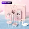 Ballet Makeup Gift Set, Lip Gloss, Powder, Highlighter & Eyeshadow Palette, Cosmetics Kit, Makeup Sets, Valentine's Day & Christmas Gift with Lip Balm #GLOBAL PICKS