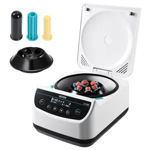 【DealsForYouDays】VEVOR Centrifuge Machine, 100-2100xg RCF Electric Laboratory Centrifuge Machine with 1 Rotor for 2/5/10/15/50ml Tube Capacity, Low Speed 500-4000rpm with Timer, Widely Used in Various Experiments