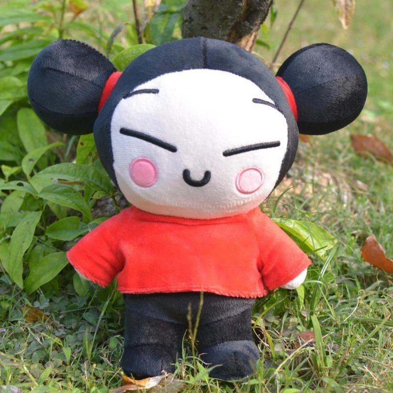 Pucca & Garu Couple Plush Set Viral Cartoon Character Soft Stuffed Dolls Unique Gift for Fans & Couples