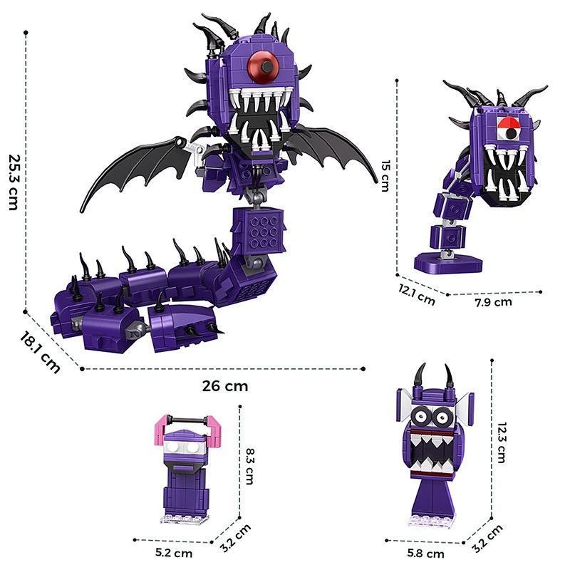 Sprunki Blocks Toys Sprunki Building Blocks Model Children's Educational Oren Wenda Building Block Toys for Kids Birthday Gift popular