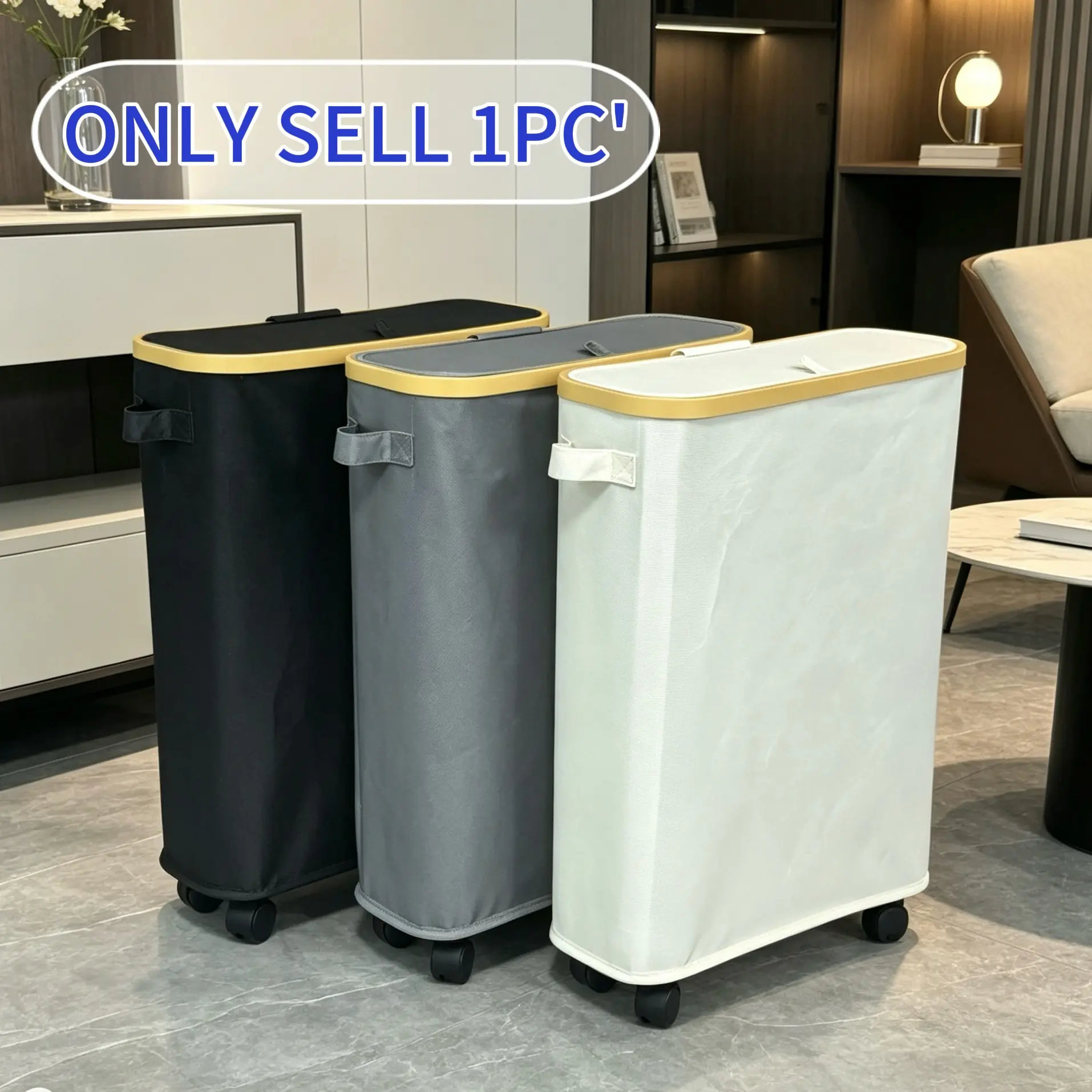 Simple Large Capacity Foldable Oxford Storage Bag, Laundry Basket for Bedroom and Living Room, Versatile Storage Solution