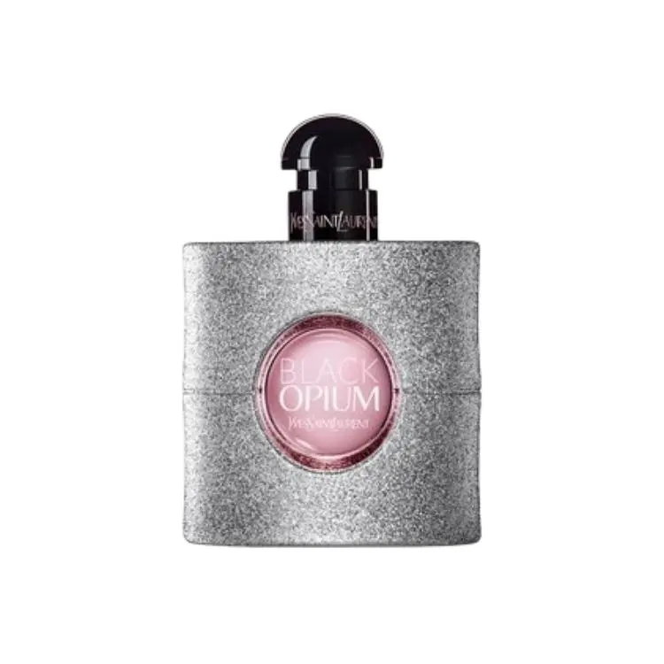 SAINT LAURENT Black Oolong Tea Shimmering Silver Edition Black Opium Perfumes Floral Fruity Accord Eau De Parfum EDP