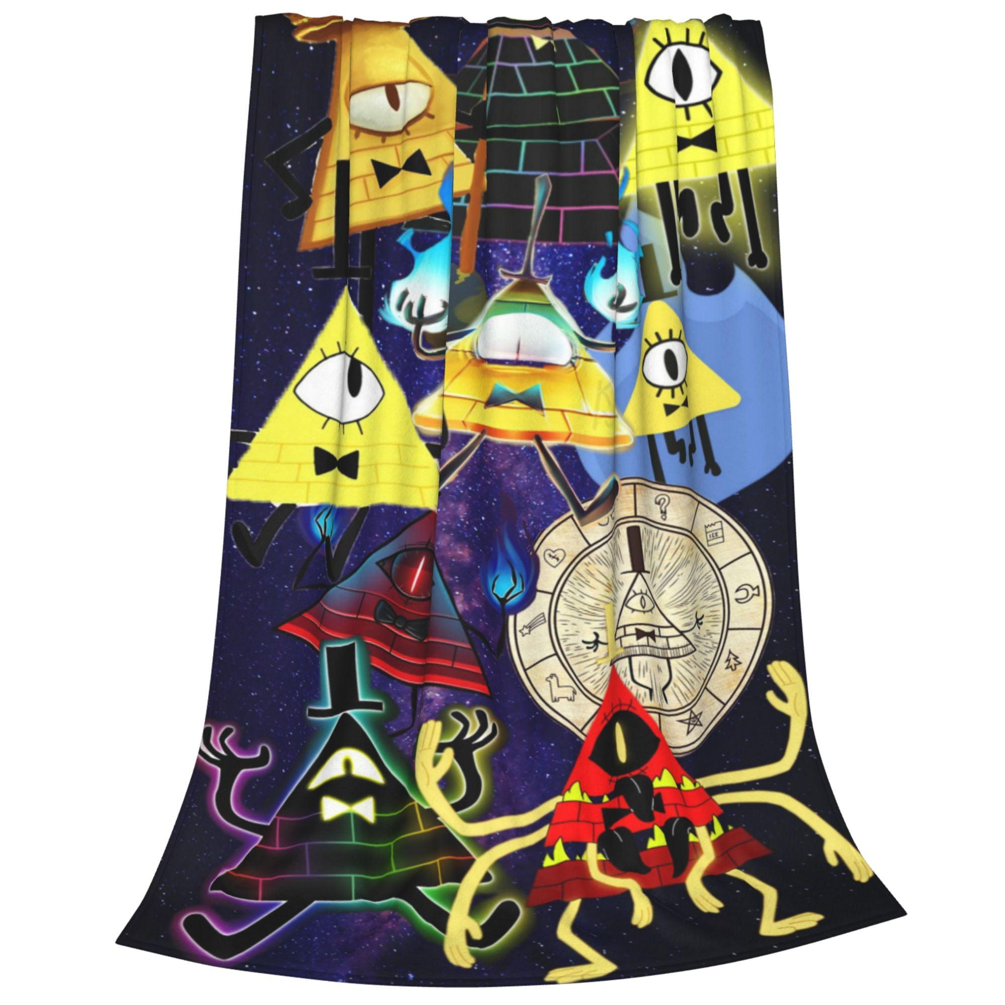 Bill Cipher Gravity Falls Throw Blanket Super Soft Blankets Decor ...