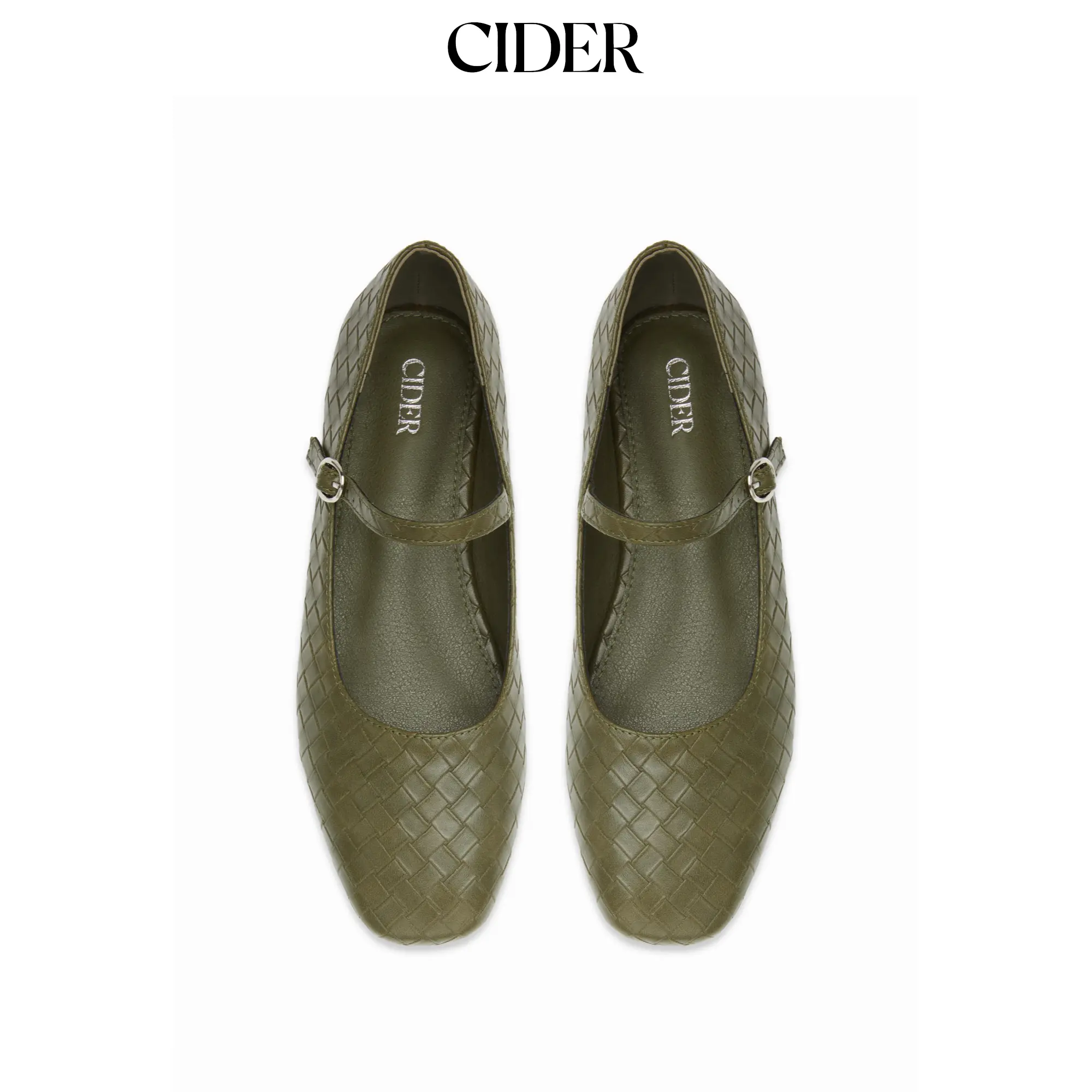 Cider WOVEN ADJUSTABLE STRAP FLATS