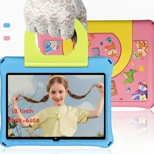 10.1 Inch Android Tablet for Kids Ages 3-12, Home Use, Movies, Internet, Wireless Connection, Games, Music, Educational Apps, Holiday Gift