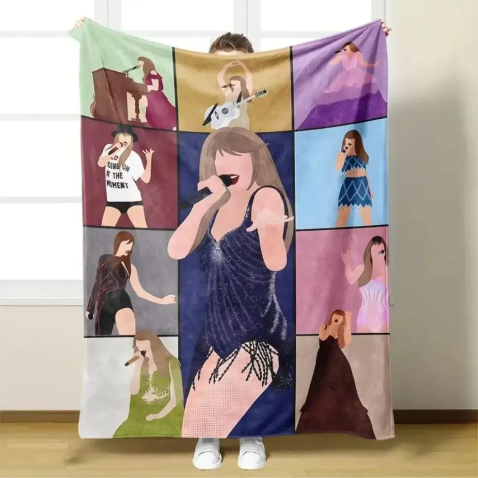 Constructed with premium dream weave dense flannel plush fabric with cloud-like velvety soft touch, balanced lightweight thickness delivers breathable coolness in mild summer and steady gentle warmth on cold nights, available as baby blankets and adult bl