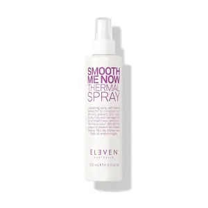 Smooth Me Now Thermal Heat Protectant Spray for Women & Men, Anti Frizz Heat Styling Protection for Dry Damaged Hair, Lightweight Formula for Sleek Results, 6.8 fl oz