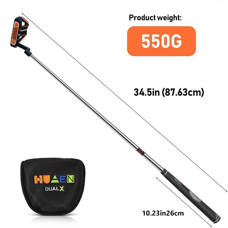 Golf Club - Men's Right-Handed Putter: Self-Standing Golf Putter with Low Center of Gravity