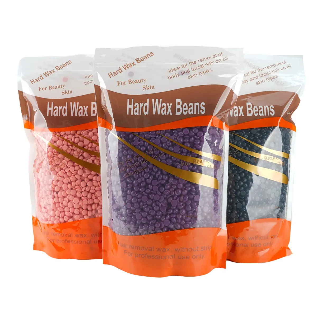 Hard Wax Beads for Hair Removal, 2.2 Lbs (1 Kg) Brazilian Bikini Wax, Suitable for Men and Women, Sensitive Skin, Full Body Leg Face Armpit Waxing