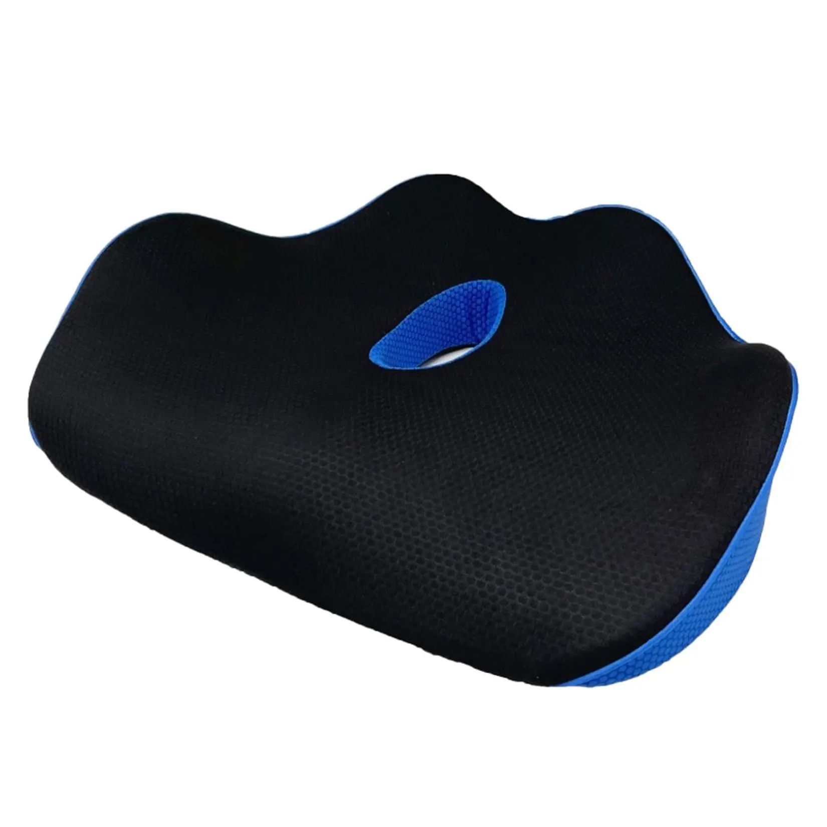 Garvee Ergonomic Memory Foam Seat Cushion – Pressure Relief & Posture Support – Durable Non-Slip Pad – Ideal for Office Chairs, Home, Car, Travel – Black