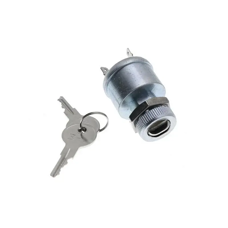 FridayParts 4-Terminal Ignition Switch with Keyed Lock & Start Control, Part 33639-G01 33639G01 for Ezgo Golf Carts (1981+ Gas & Electric)
