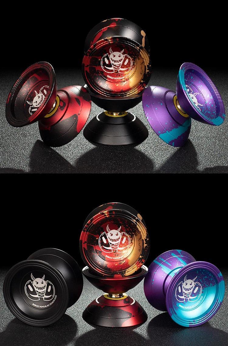 Competition Edition Magic Yoyo Aluminum Alloy Professional yo-yo Best Unresponsive Metal Yoyo Classic Toys for Kid Yo yo Factory