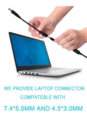 Charger Compatible with Dell Laptop Computer 65W 45W Round Tip Power Adapter