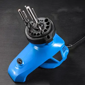 Portable Electric Drill Bit Sharpener Grinder Machine For All 1/8''-15/32'' 130° Standard Twist Drill Bits, Home Use