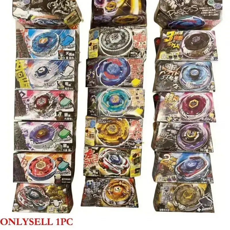 Beybladex TAKARA TOMY Classic metal constellation gyroscope Fight Spinning Tops Anime Original Box BB28 BB43 BB88 BB104 BB105 BB108 BB80 Dragon Pegasis Rock Leone