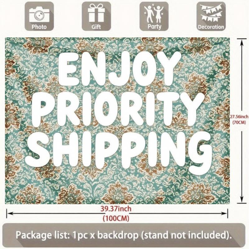 Enjoy priority shipping (Thanks for your support)