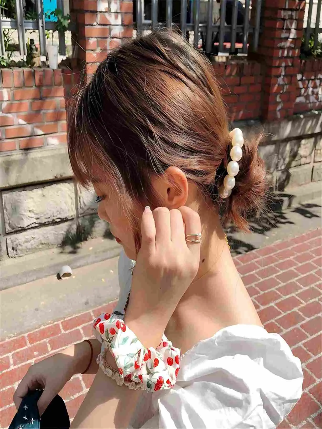 Elegant Pearl Hairband, Vintage Stretch Beaded Headband, Imitation Pearl, Women's Daily Wedding Party Accessory