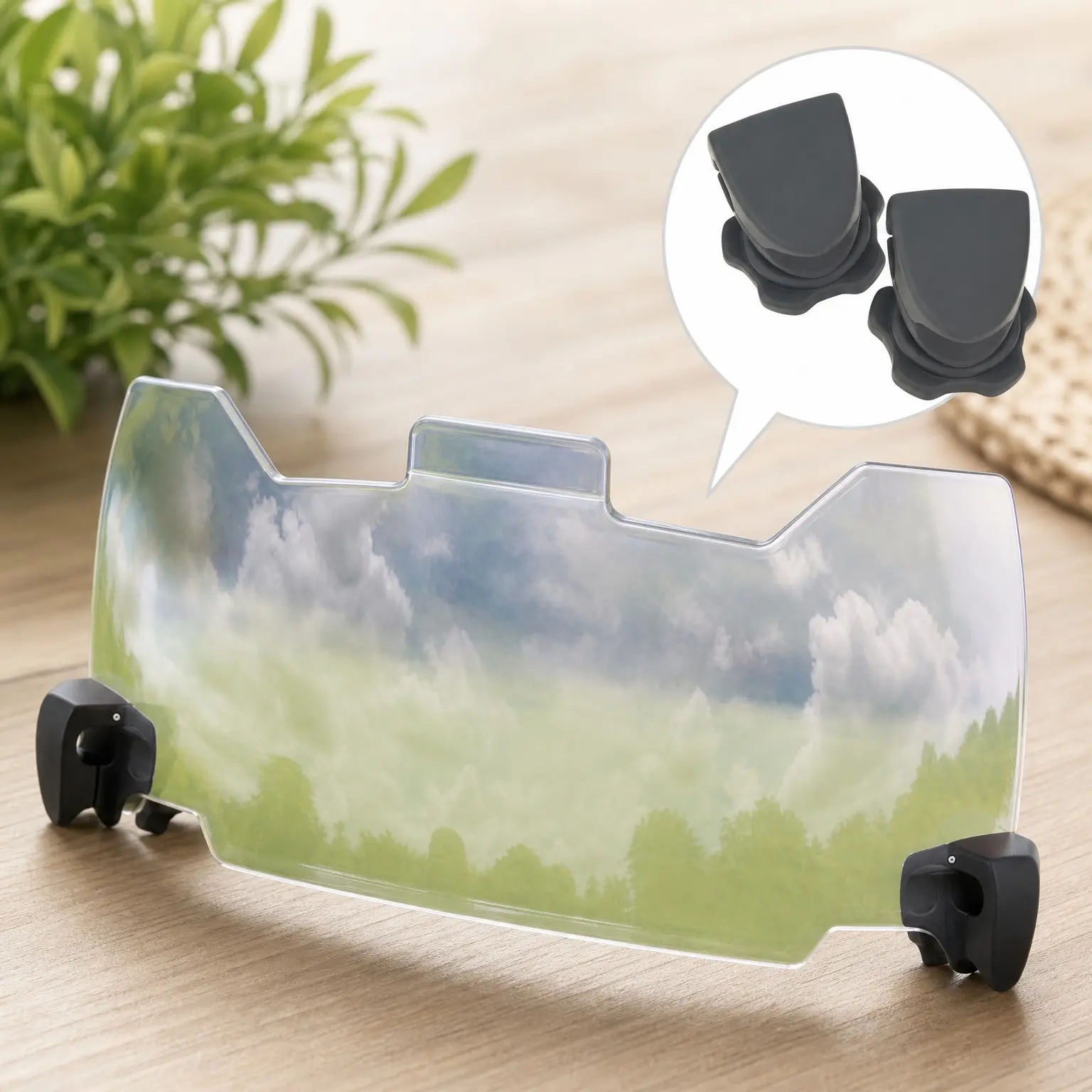 Clear Football Helmet Visor Shield for Youth & Adult HelmetsGift