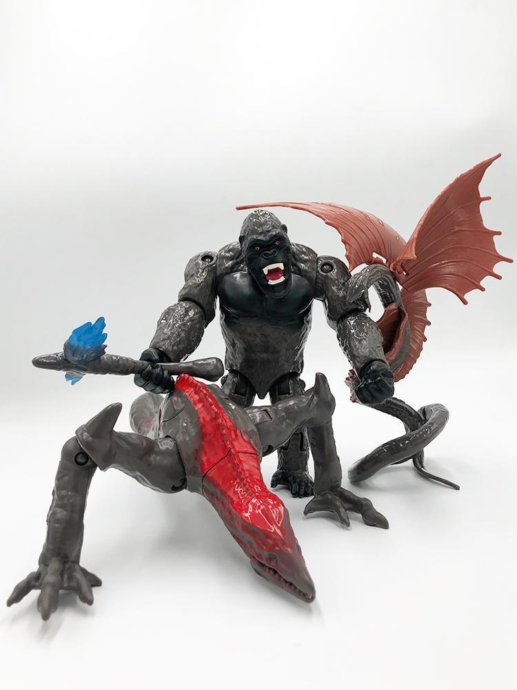Movie Skull Island Warbat Skullcrawler Movable Model Toy Monster King Kong Vs Godzilla Toys PVC Children’s Gifts KingKong 16CM