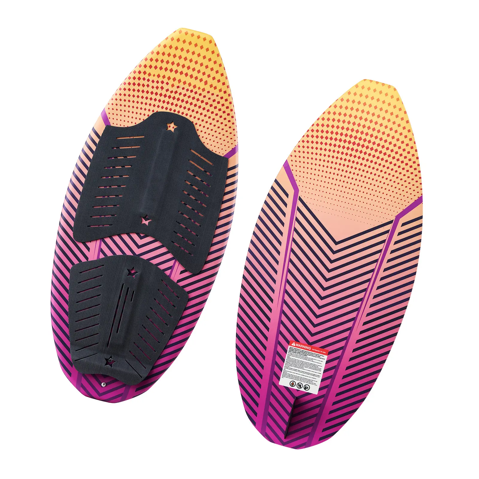 Wakesurf Board, 45x20.1", 110 lbs/50 kg Load Capacity, EPS-TPU Construction, Enhanced Stability for Surfing Rides