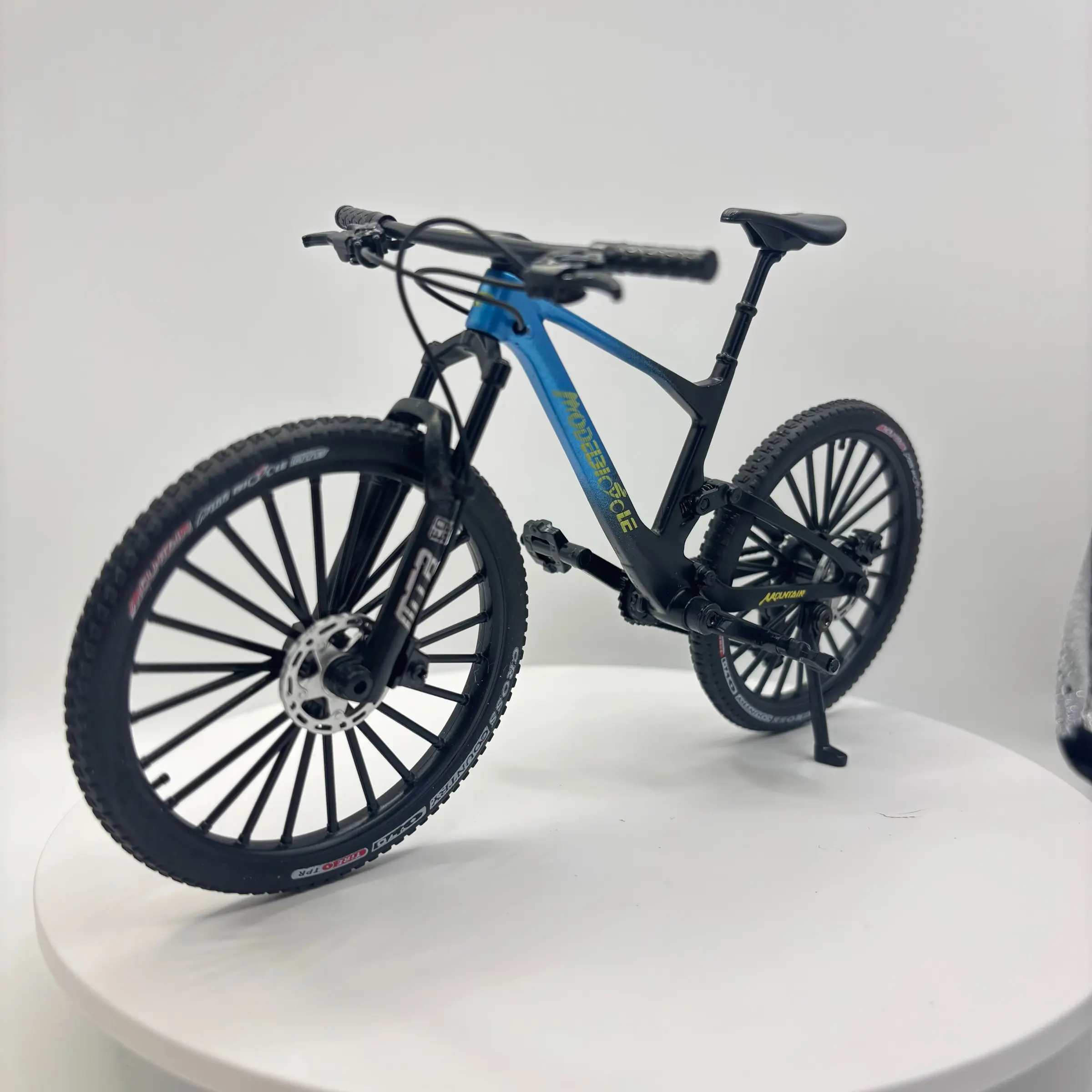 New Alloy Bicycle Model, Realistic Mountain Bike, Downhill Bike, Road Bike, Desktop Decor, Collectible Mini Bike, Gift Toy