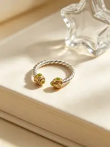 2026 Original New Product Popular Retro Design DYJZ-227 Green Diamond 2.3mm Ring Women's Fashion High Quality Jewelry Accessories Gift