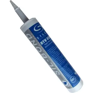 Food Grade NSF FDA RTV Silicone Sealant Adhesive Clear 10.3oz (1) (10.3 Ounce Tube)