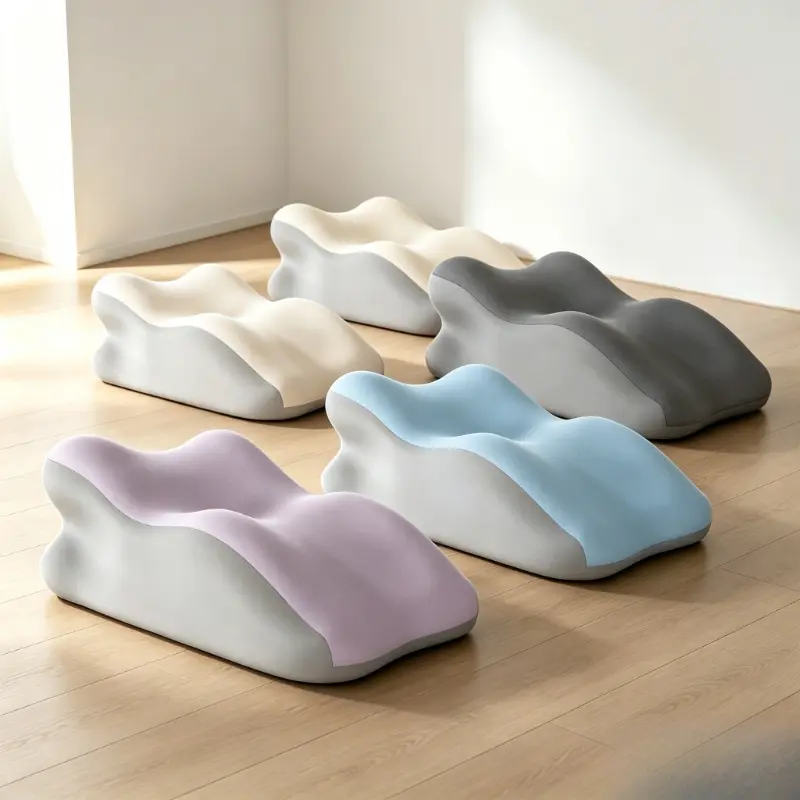Intimate couple support pillow with ergonomic design, lumbar support for multiple postures, flexible adaptation to all seasons, no need to change seasons, hand wash and clean, convenient and durable, skin friendly, enhancing intimate experience artifact