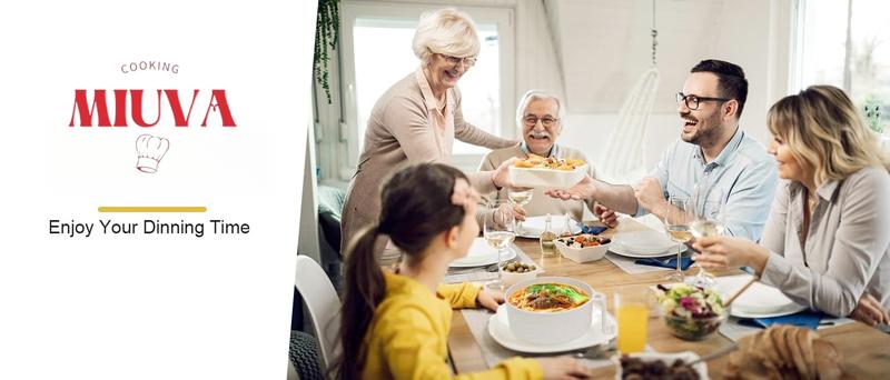 MIUVA Ramen Bowls Set with Microwave Soup Bowl Ramen Cooker BPA-Free Dishwasher Safe Includes Chopsticks Spoon Eco-Friendly PP Materials Quick Convenient Tableware Sets Thanksgiving tableware Value Pack Christmas Gift Set Stock Up  Filter Cover