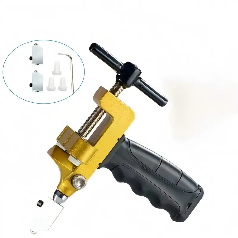 Glass Tile Cutting Tool, Handheld Hard Alloy Tile Cutter, DIY Kit for 3-15mm Tiles, Glass, Mirrors, Home Use, Precision Cutting Equipment
