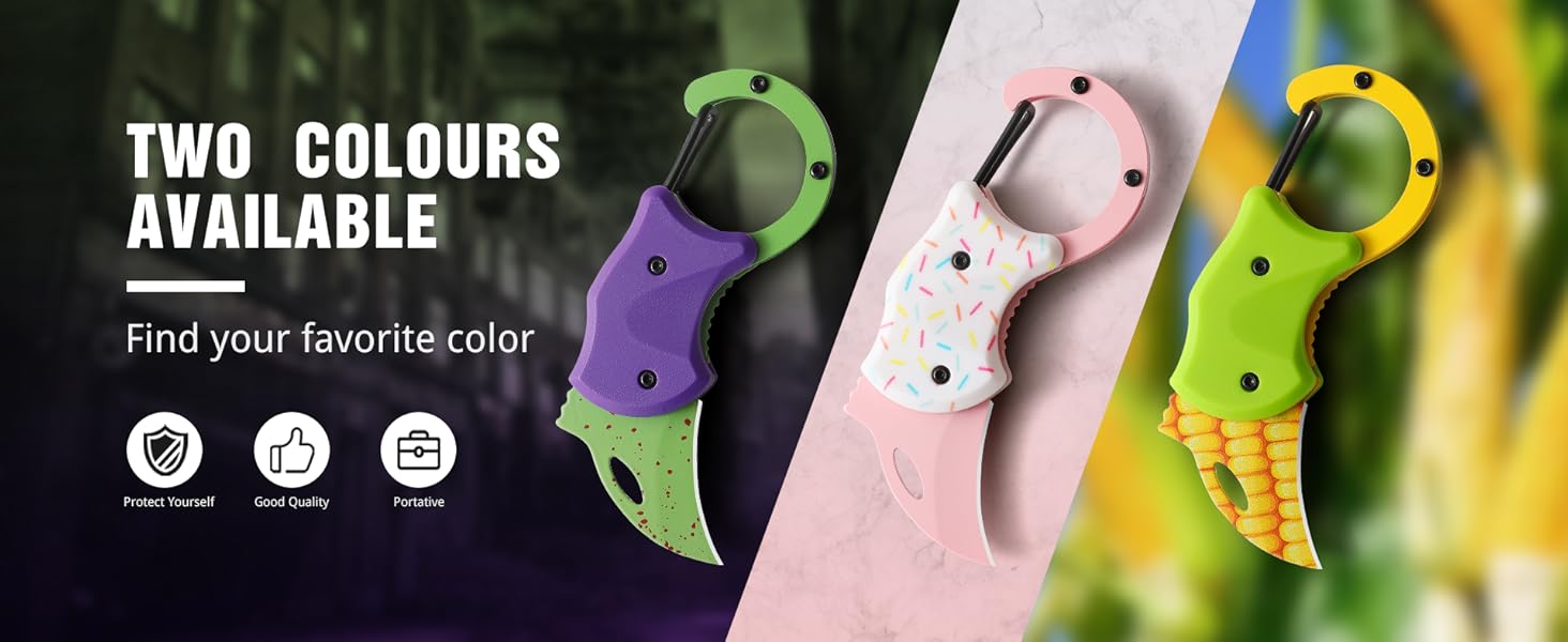 Pink Pocket Knife for Women Men,Cute Keychain Box Cutter，Mini EDC Knives for Everyday Carry,Folding Utility Knife with Creative Ice Cream Design,Ideal Gifts for Women（Ice Cream）