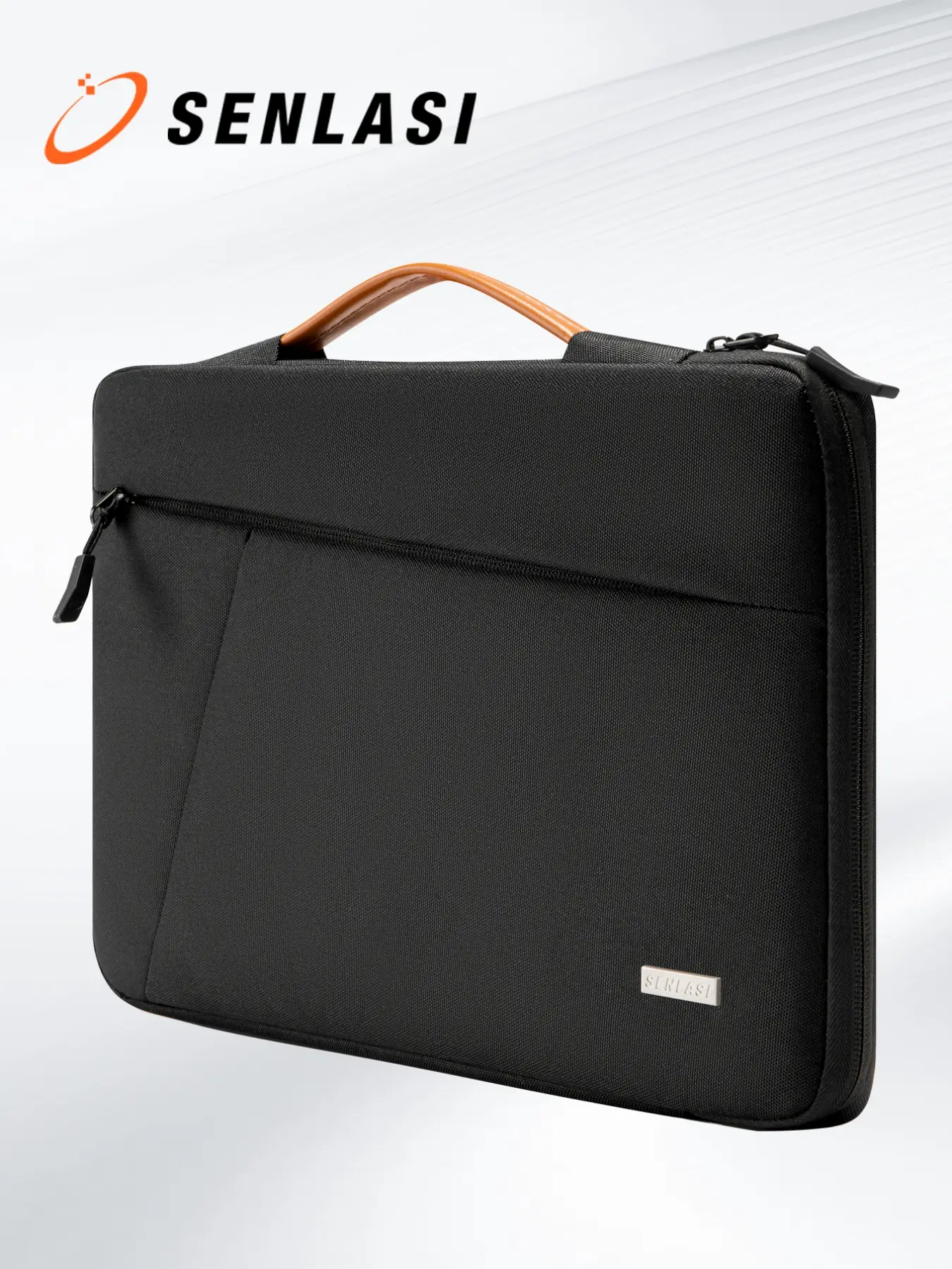 Lightweight Laptop Sleeve Bag, Laptop Bags for Macbook Air Pro 13-16 Inch, M1 M2 M3, with Handle and Front Pocket, Minimalist Design