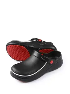 Non-Slip Work Clogs, Eva Slippers, Lightweight Waterproof Rubber Kitchen Shoes, Breathable Safety Footwear for Chefs, Nurses, Outdoor Use
