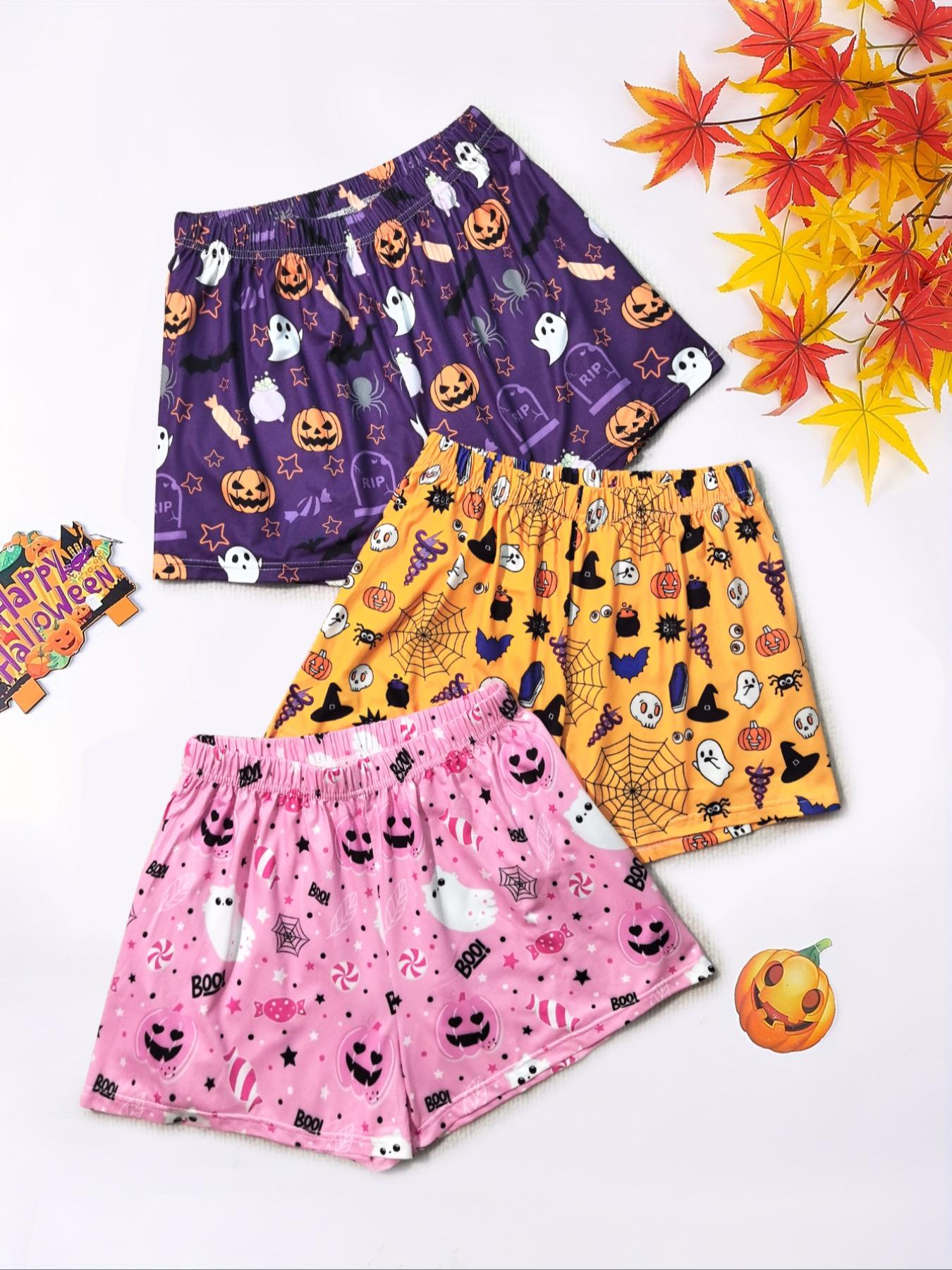 Women's Plaid Print Pajama Shorts, Casual Comfy Breathable Pajama Shorts for Daily Wear, Ladies Sleepwear Loungewear for Summer