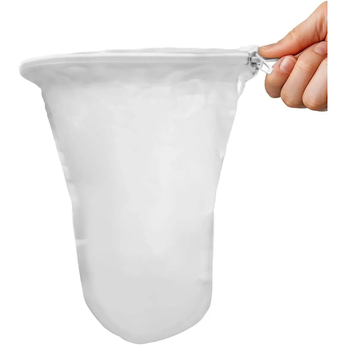 5.3" Large Thai  Strainer - Ultra Fine Mesh Сloth Strainer, with Stainless Steel Handle, , Easy to Clean - Coffee &  Filter Suitable for Milk, Juice, ine & Сottage Сheese Filtering