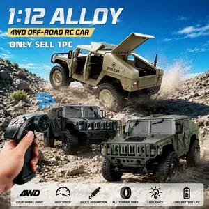 C8835 Off-Road RC Car, Zinc Alloy & Plastic, 2.4g Wireless Remote Control, Four-Wheel Drive, Unisex Toy Gift for Boys