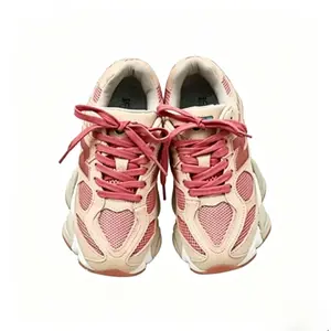 Anti-Slip Chunky Athletic Sneakers  Unisex Mesh & Suede Breathable Shoes for Running, Daily Wear & Travel
