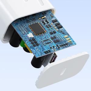 20W USB C Fast Charger Compatible with iPhone 16/16 Plus/ 16 Pro Max/ 15/ iPad Pro, 2Pack PD USB C Charger Block with 6FT Type C to C Cable