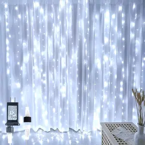 304 LED Curtain Lights Outdoor, 9.8Ft*9.8Ft Hanging String Lights Plug in with 8 Modes, Connectable Curtain Fairy Lights for Bedroom, Dorm, Christmas, Wall, Backdrop, Wedding Decor, Whitefidget toys