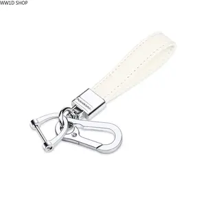 Solid Color Car Keychain  Solid Color Car Keychain for Men and Women, Universal Key Holder with Anti Loss D Ring Clip, Durable Key Organizer Accessory for Daily Carry
