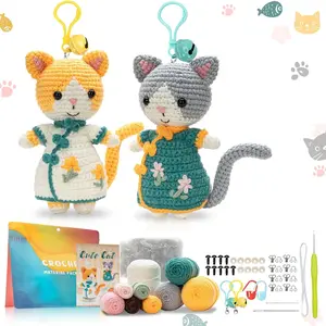Crochet Kit for Beginners, Crochet Starter Kit with Step-by-Step Video Tutorials, Easy Beginner Crochet Kit for Adults, Crochet  Crafts Crochet Kits, Easy Knitting Kit. ()