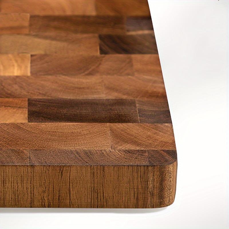 Acacia Wood Cutting Board,1 Count Durable Kitchenware Wooden Chopping Board for Meat, Cheese, Bread, Vegetable, Kitchen Accessories